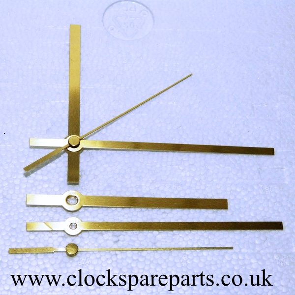 120mm Gold Baton Hands